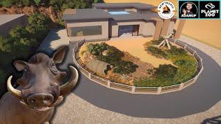 A Warthogs Home In Planet Zoo - Newtropic Zoo ep 19