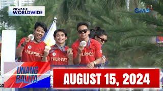 Unang Balita sa Unang Hirit AUGUST 15 2024 HD