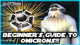 Beginners Guide to OMICRONS in Star Wars Galaxy of Heroes