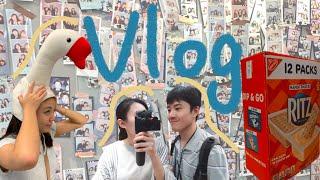 Vlog中山站韓式拍貼機魔法咖哩瑪黑家居x柏林茶館颱風前