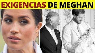 Las Exigencias De Harry Y Meghan Para La Coronación Del Rey Carlos III