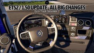 Euro Truck Simulator 2 - 1.50 Update & All Big Changes - Whats New ? Renault New E-Tech T ?
