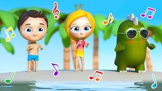 Сина и Ло - На пляже. Музыкальные мультики для детей - Сборник песен