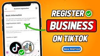 How To Register Business On TikTok 2024 Updated