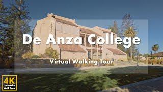 De Anza College - Virtual Walking Tour 4k 60fps