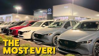 The Most Mazda Vehicles I’ve Ever Seen