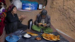 Hangry Grandpa vs. Praying Grandma  Village Life Cooking in Afghanistan
