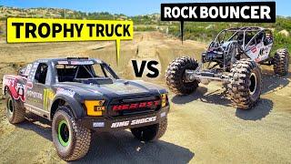 Terrible’s Baja Trophy Truck vs 4WD “Maditude” Rock Bouncer  THIS vs THAT Off-Road