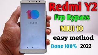 Redmi Y2 Frp Bypass MIUI 12  Mi Y2 Google Account lock Remove  Frp Bypass Without PC