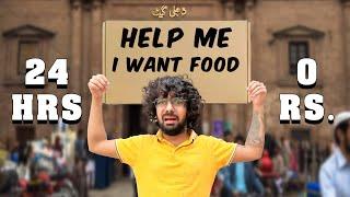 Living on Rs.0 for 24 Hours challenge in Lahore