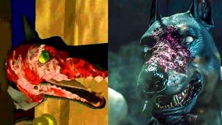 Cerberus Zombie Dog Evolution in Resident Evil video games