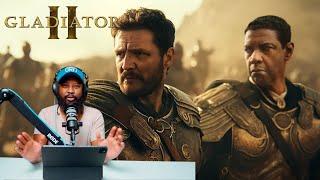 Gladiator 2 Official Trailer  REACTION VIDEO  Denzel Washington  Ridley Scott  Pedro Pascal