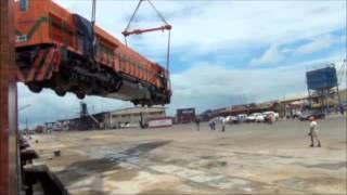EMD GT46C-ACe Locomotive Dropped on Delivery