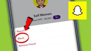 How to Block & Unblock in Snapchat 2023