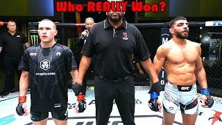 ROBBERY? Who REALLY Won Kai Kara France vs Amir Albazi