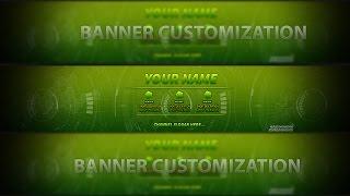 Free fully editable PSD banner download + Tutorial how to