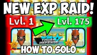 New Raid Mode MAX LEVELS Your Units FAST How To Beat New EXP Ticket Raid