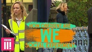 How Obedient Are We?  Social Experiment