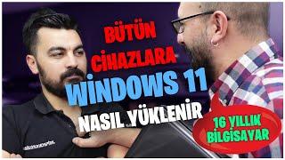 Windows 11 Desteklemeyen Eski Bilgisayarlara Windows 11 Nasıl Yüklenir?