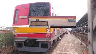 KRL JABODETABEK - TEST RUN TM 6000 set 6019F VVVF-IGBT First Run 2017