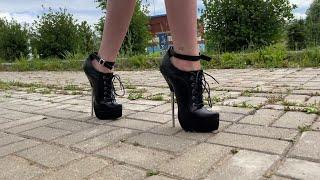 Ballet Boots Walking High Heels Ballet Boots Ballet Boots Outdoors High Heels Boots vol. 46