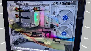 iBUYPOWER Snowblind S ALL-WHITE PC build