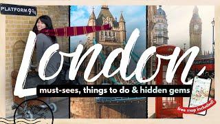 BEST THINGS TO DO IN LONDON FOR FIRST TIMERS W MAP 2024  40+ Must-Dos Hidden Gems & More