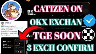 Catizen Soon OKX Exchange। Catizen New Mining App। Catizen MINING LaunchPool। New Free Mining App