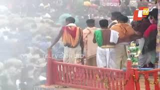 Rath Yatra 2022  Dakshina Moda ritual of chariots held in Puri