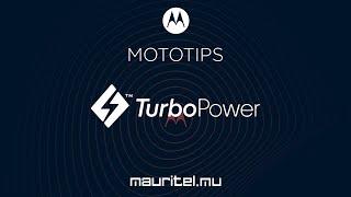 MOTOTIPS - DISCOVER MOTOROLA TURBOPOWER