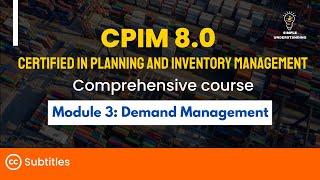 APICS CPIM Module 3 Full Course  Explanation & Practice Test 31 MIN