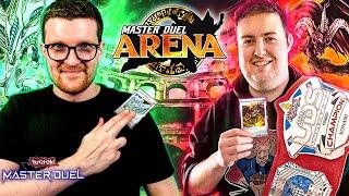 Can I Beat The ULTIMATE Yu-Gi-Oh Duelist?  Master Duel Arena ft. @jessekottonygo