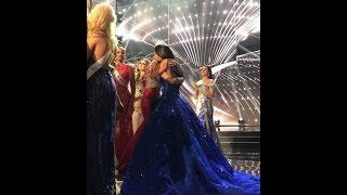 Pia Alonzo Wurtzbach Hugs Maxine Medina After The Announcement of New Miss Universe