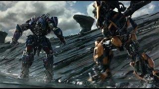 Bumblebee vs Optimus - Scene of Transformers The Last Knight 2017