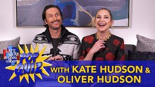 Pop Quiz with Kate Hudson & Oliver Hudson