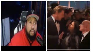 Hold Ya head Jeff DJ Akademiks reacts to Jeff Bezos girlfriend meeting Leo Dicaprio