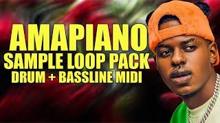 FREE AMAPIANO Sample Loop Pack + Bassline Midi 2023