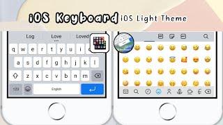iOS Keyboard on Android  iOS Light Theme & Emojis