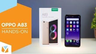 OPPO A83 Unboxing and Hands On