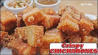 CHICHARRONES  SUPER CRISPY LECHON KAWALI Bites Filipino Style  Crispy Pork Belly