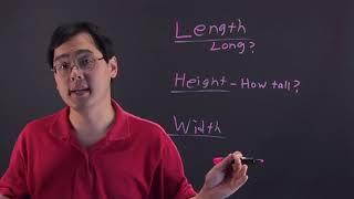 What Is Length Height & Width?