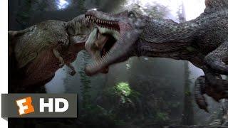 Jurassic Park 3 310 Movie CLIP - Spinosaurus vs. T-Rex 2001 HD