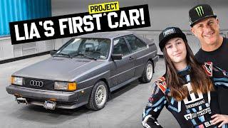 Lia Blocks FIRST PROJECT CAR ’80s Audi Ur-Quattro