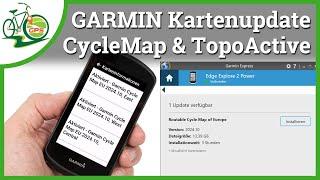 Kartenupdate 2024 für Garmin GPS Geräte  Neue Karten für EDGE Fenix Epix GPSmap Oregon & Co