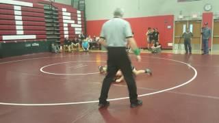 Jasen vs Joe Barlow Wrestling 152 lbs 2017