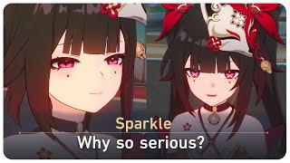 Sparkle Saying Why So Serious Joker Reference  Honkai Star Rail