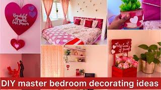 Bedroom Makeover  in less time and less budgetmaster bedroom decorating ideas