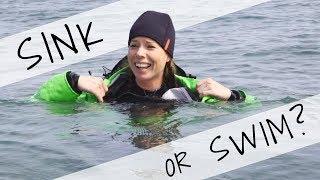 Would you SINK if your drysuit fills with water?