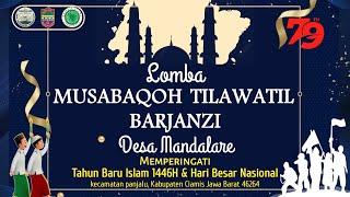 LOMBA TILAWATIL BARZANJI DESA MANDALARE  PHBI & PHBN