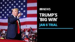 Donald Trump declares big win in fight to claim immunity and block Jan 6 trial  ABC News